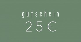 Gutschein 025 €